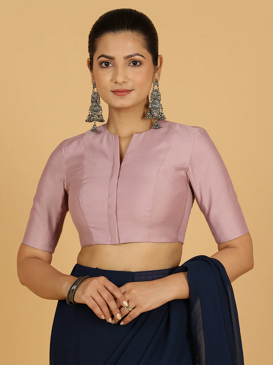 Simar x Rozaana | Saree Blouse in Lilac - Image 10