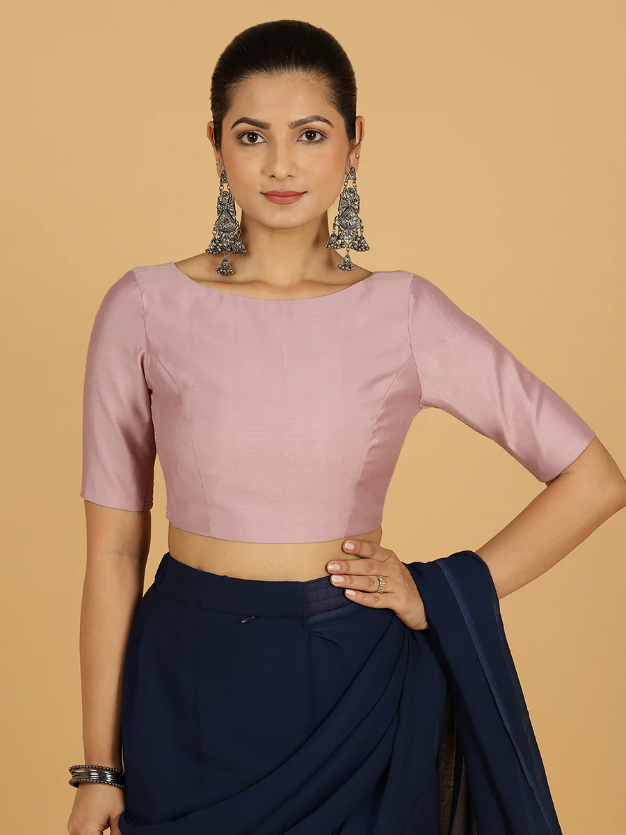 Trisha x Rozaana | Saree Blouse in Lilac - Image 9
